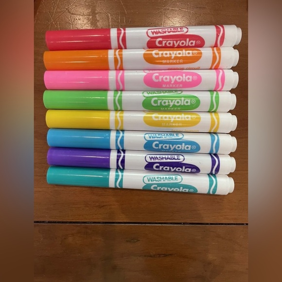 VTG & RARE Crayola Techo Brite markers - Picture 3 of 9